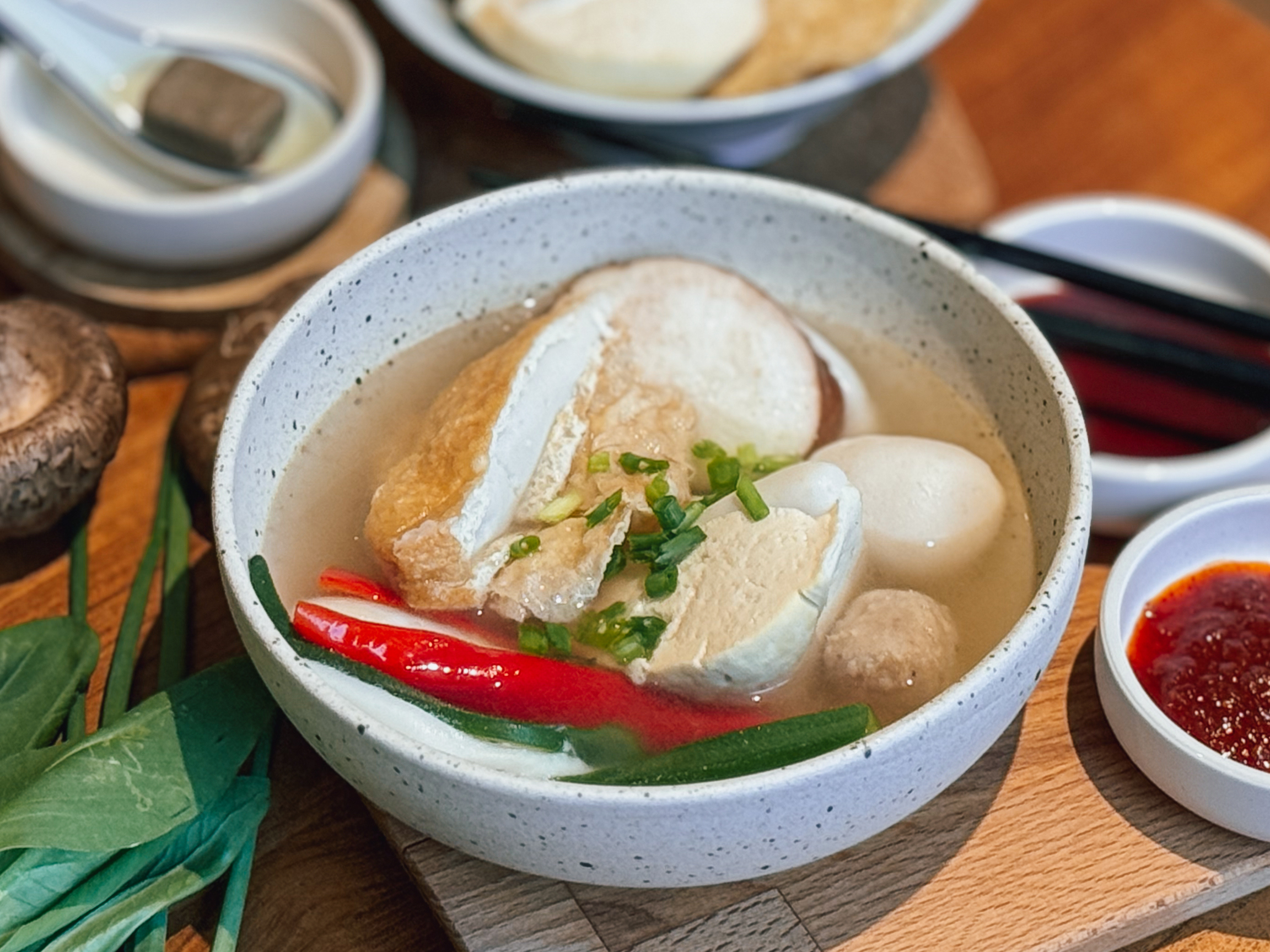 Ah Mah's Handmade Yong Tau Foo Set (8 Pcs w Soup Stock Cube Included!)