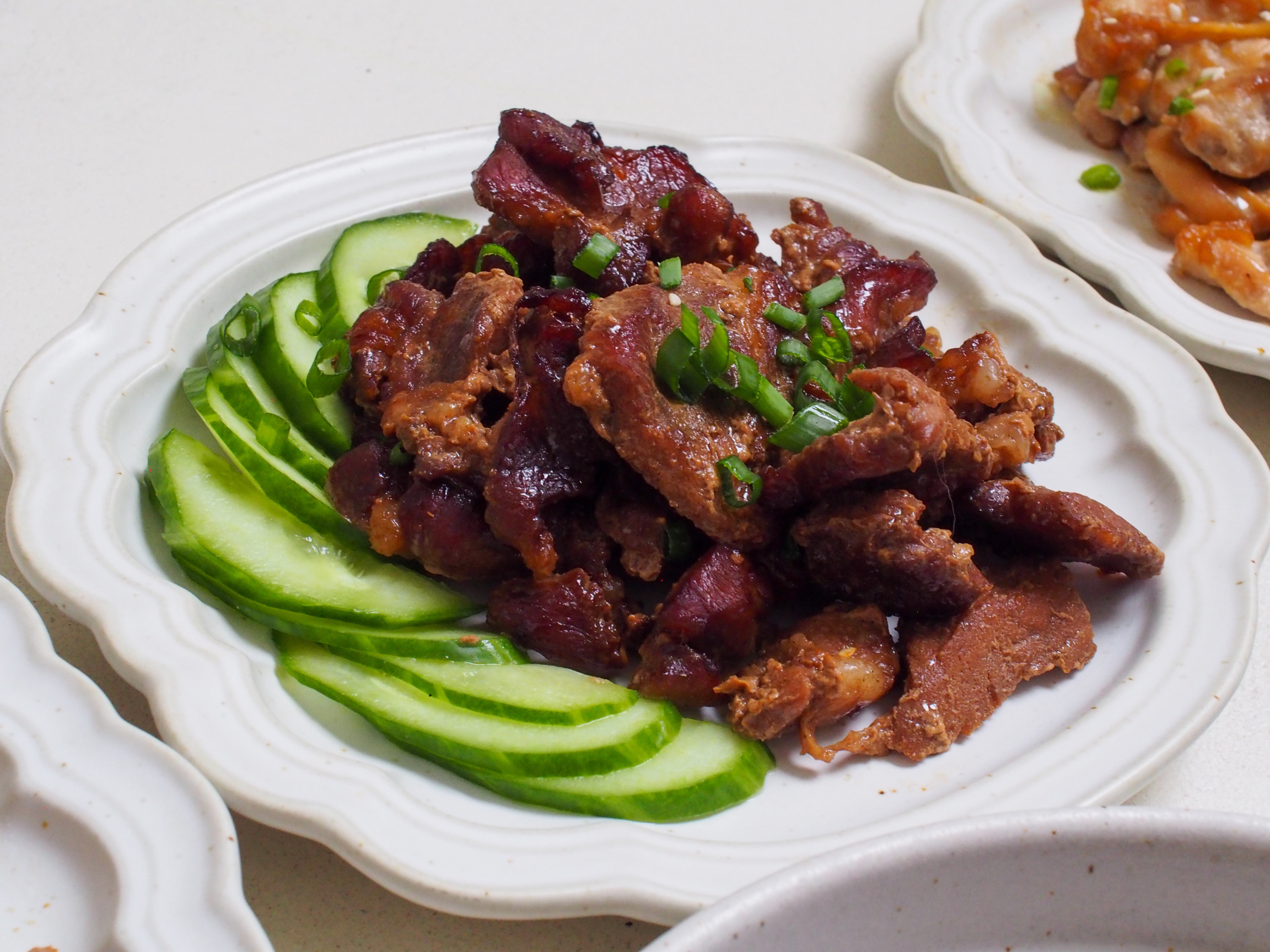 Char Siew Pork Collar Stir Fry (Childhood Flavours, Reimagined!)