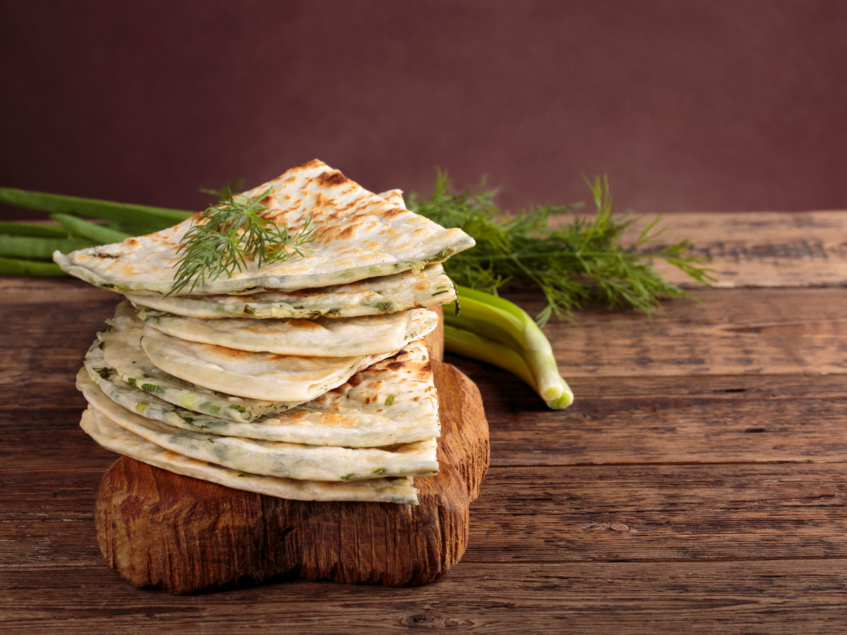 Crispy Scallions Pancake 香脆葱油饼 [Crispier w Extra Scallions!]