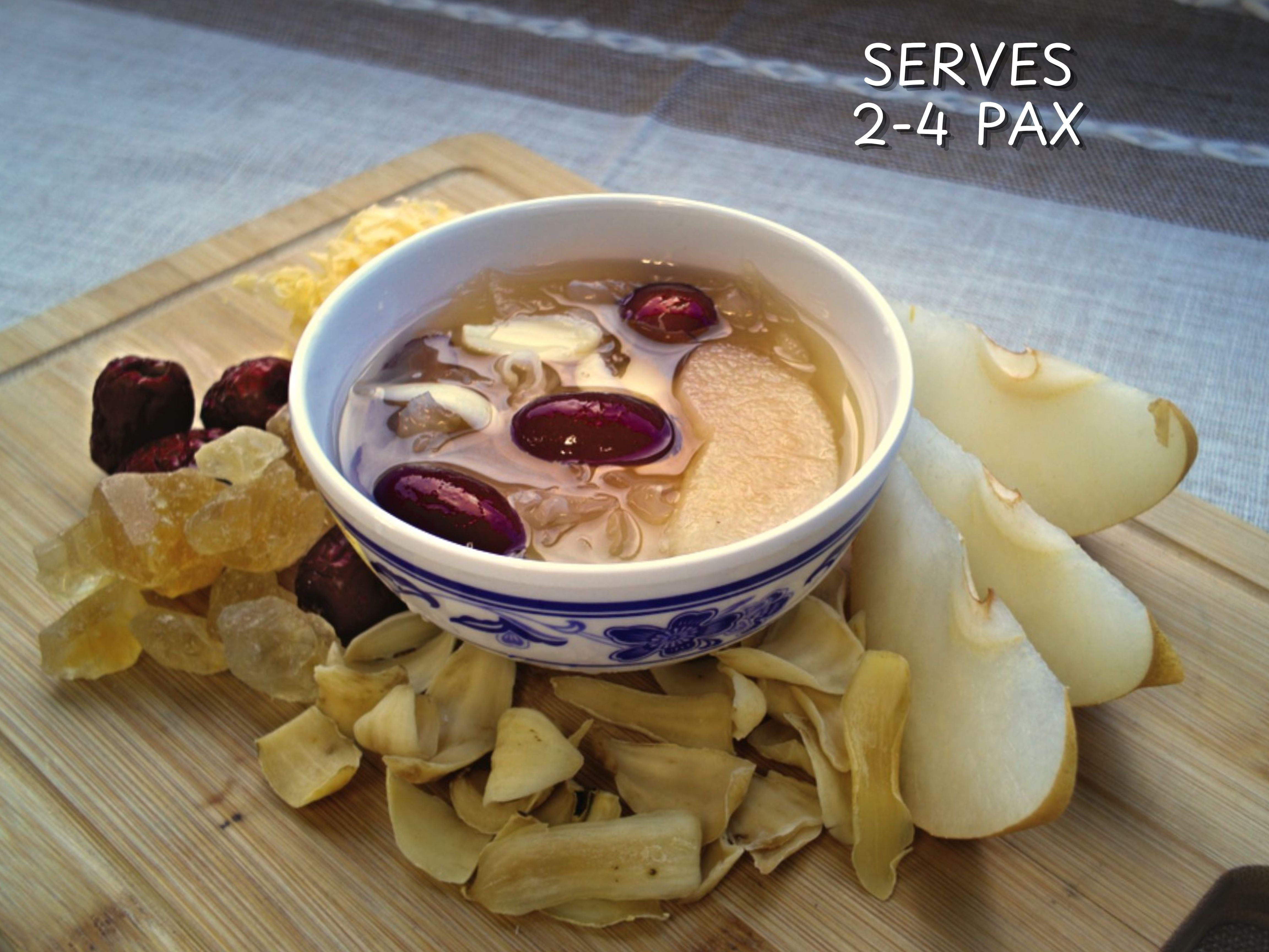 Stewed Asian Pear with White Fungus